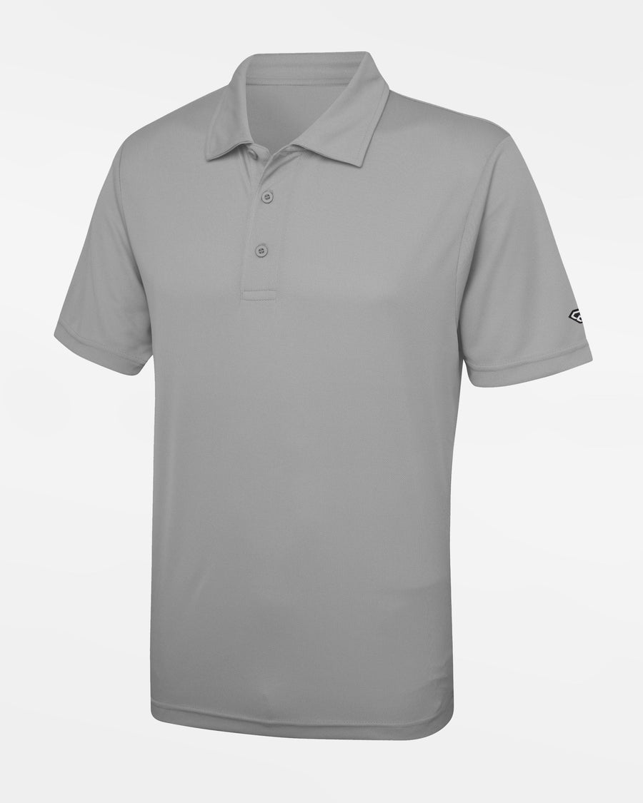 Diamond Pride Basic Functional Polo-Shirt, heather grau-DIAMOND PRIDE