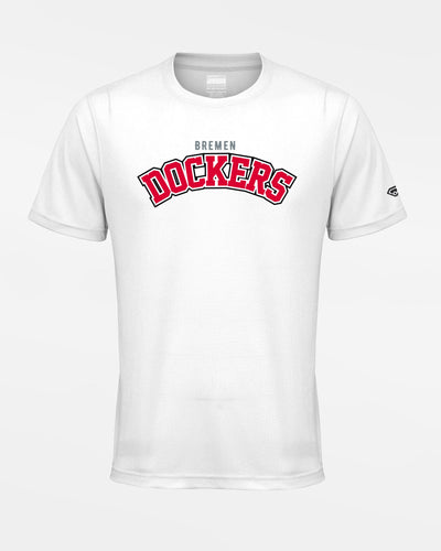 Diamond Pride Basic Functional T-Shirt "Bremen Dockers", Script, weiss-DIAMOND PRIDE