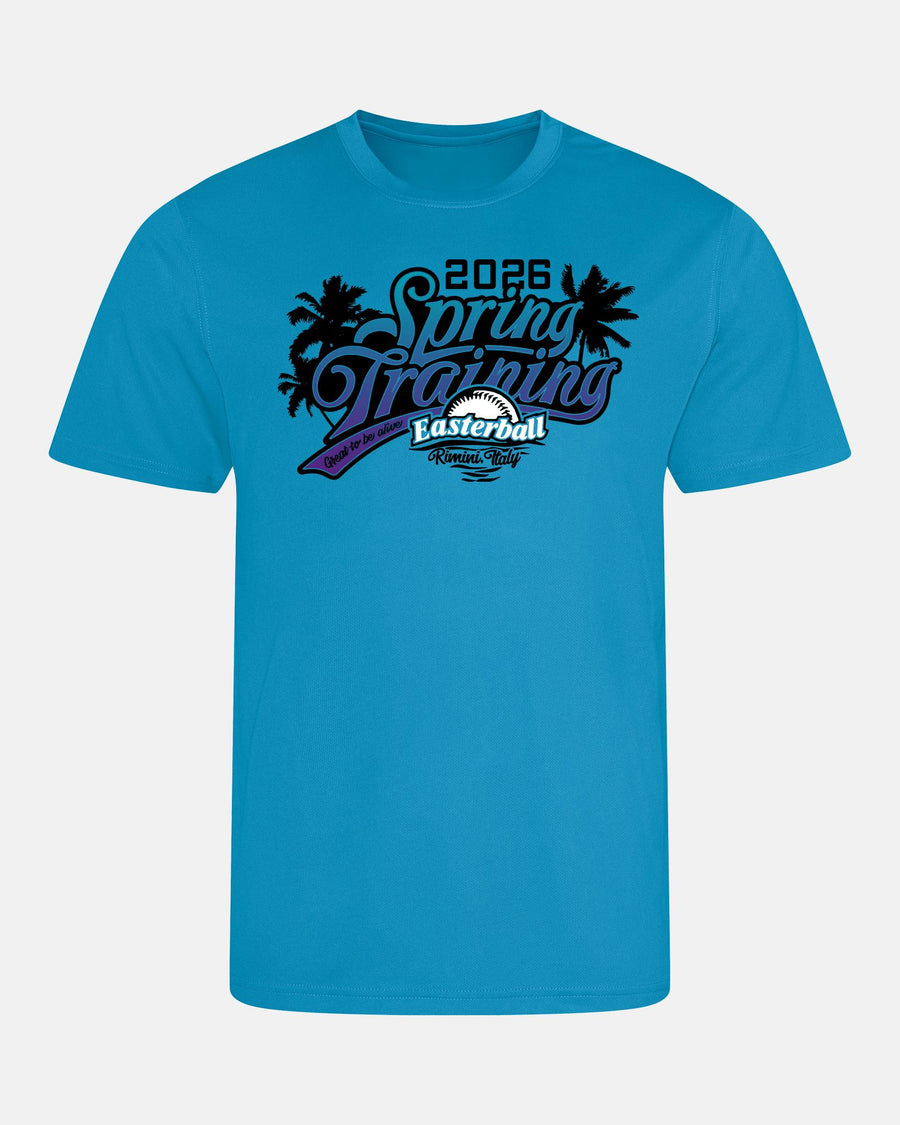 Diamond Pride Basic Functional T-Shirt "Easterball 2026", saphir blau - SONDERPREIS-DIAMOND PRIDE