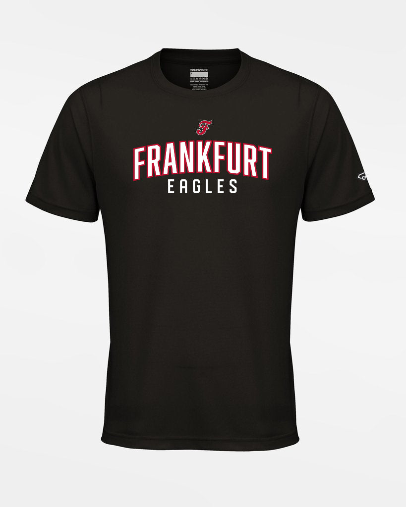 Diamond Pride Basic Functional T-Shirt "Frankfurt Eagles", Primary Logo, schwarz-DIAMOND PRIDE