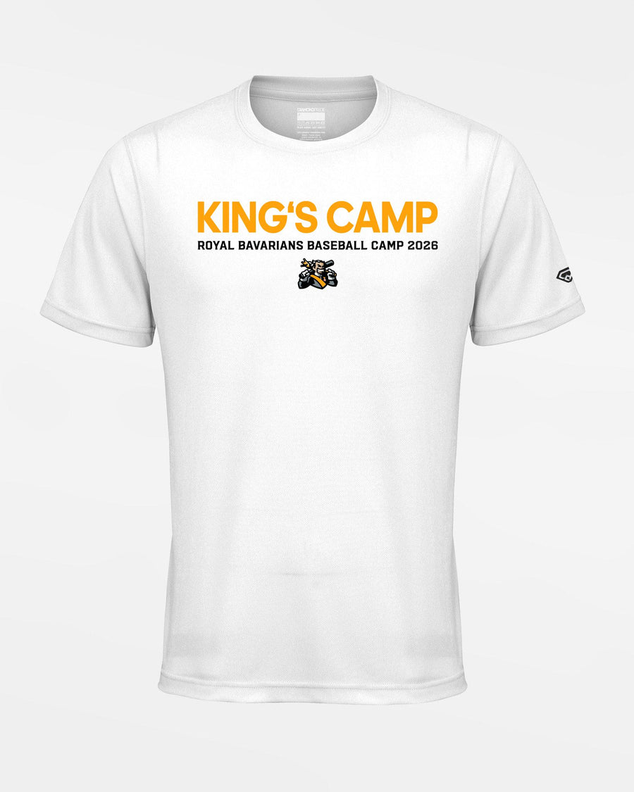 Diamond Pride Basic Functional T-Shirt "Füssen Royal Bavarians", King's Camp 2026, weiss-DIAMOND PRIDE
