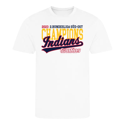 Diamond Pride Basic Functional T-Shirt "Gauting Champions 2023", weiss - SONDERPREIS-DIAMOND PRIDE