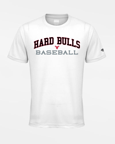 Diamond Pride Basic Functional T-Shirt "Hard Bulls", Baseball, weiss-DIAMOND PRIDE