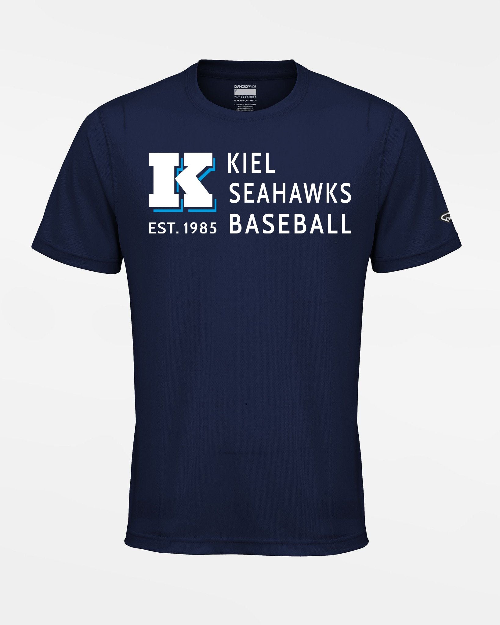 Diamond Pride Basic Functional T-Shirt "Kiel Seahawks", City, navy blau-DIAMOND PRIDE