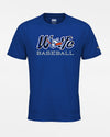 Diamond Pride Basic Functional T-Shirt "Laufer Wölfe", Wölfe Baseball, royal-blau-DIAMOND PRIDE