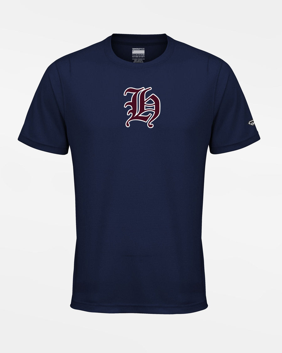 Diamond Pride Basic Functional T-Shirt "Tübingen Hawks", H, navy blau-DIAMOND PRIDE