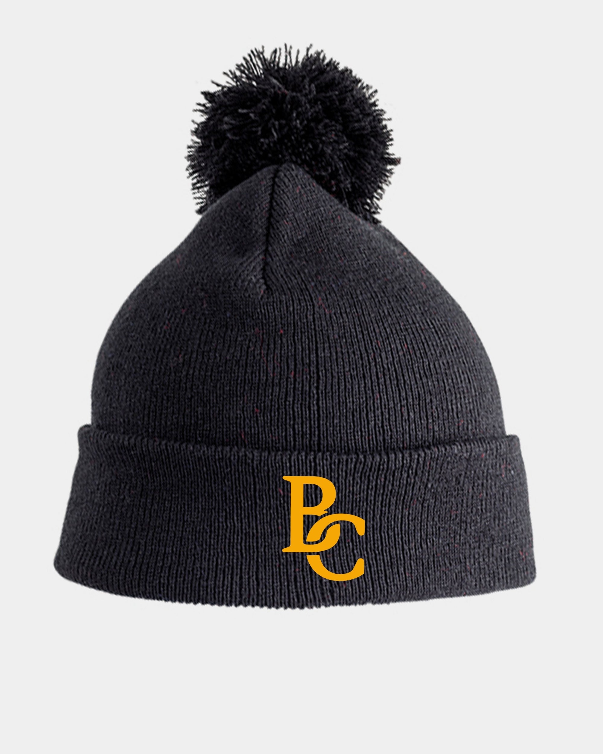 Diamond Pride Basic PomPom Beanie, "Bonn Capitals", BC, schwarz-DIAMOND PRIDE