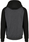 Diamond Pride Basic Raglan Hoodie "Hard Bulls", schwarz-dunkelgrau (Copy)-DIAMOND PRIDE