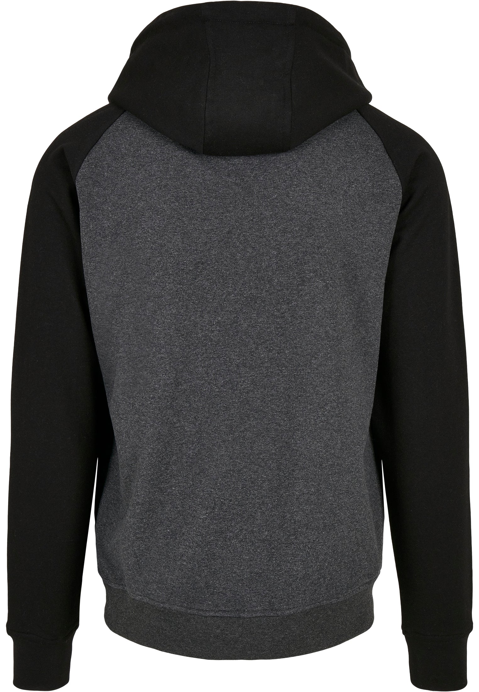 Diamond Pride Basic Raglan Hoodie "Hard Bulls", schwarz-dunkelgrau-DIAMOND PRIDE