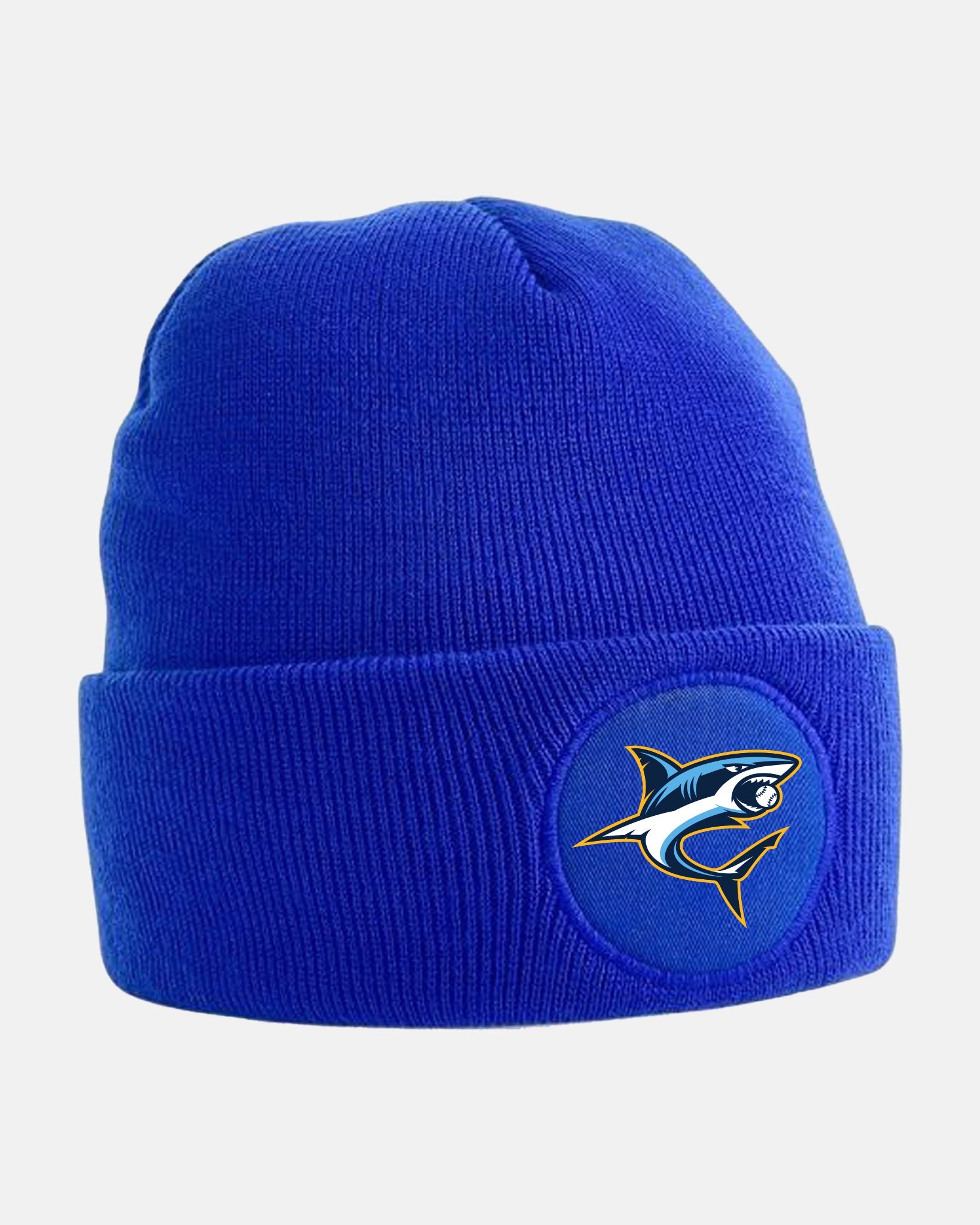 Diamond Pride Circle Patch Beanie "Altdorf Icesharks", Shark, royal blau