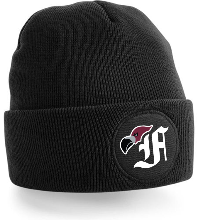 Diamond Pride Circle Patch Beanie "Berlin Flamingos", Bird, schwarz