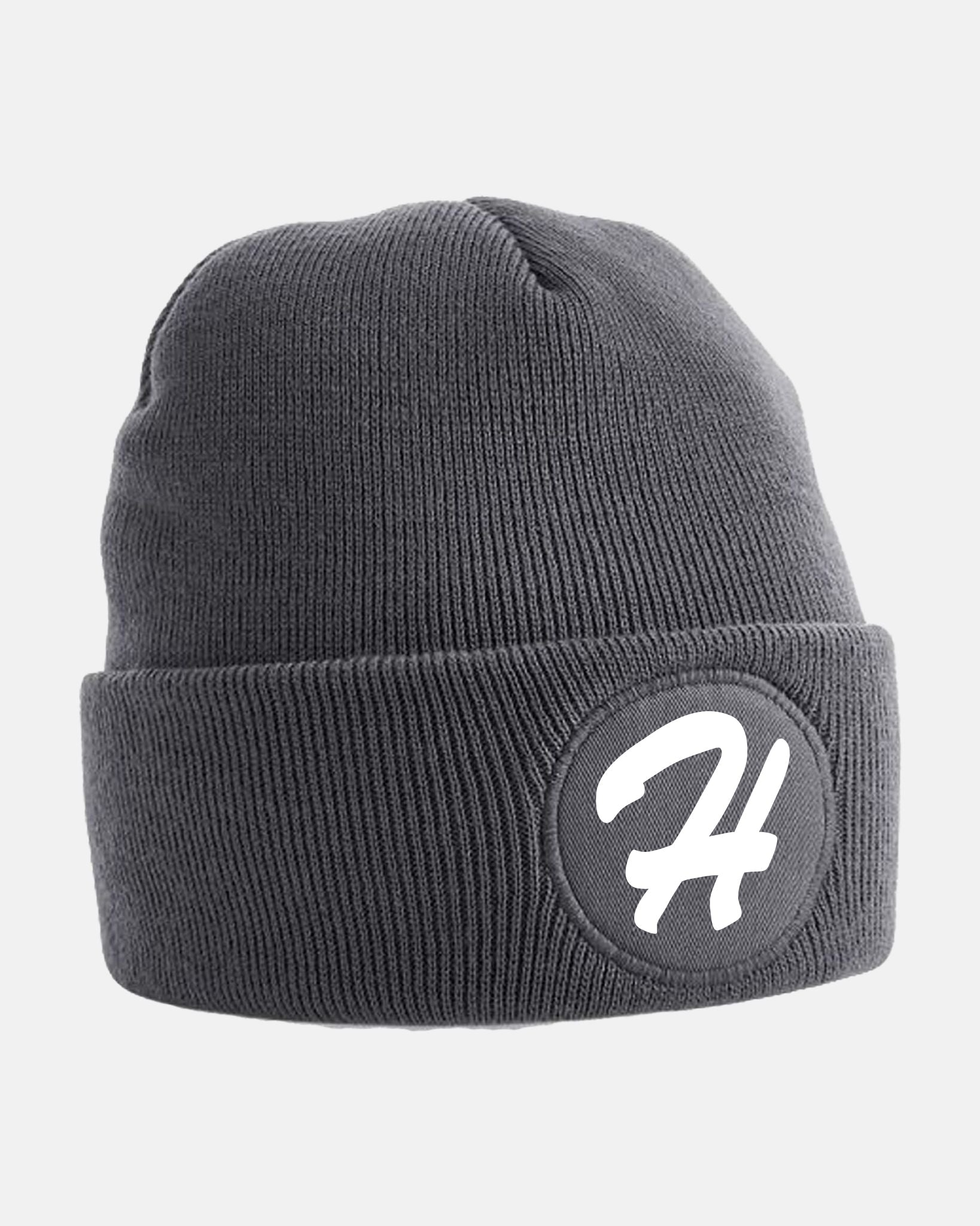 Diamond Pride Circle Patch Beanie "Herrenberg Wanderers", H, dunkelgrau