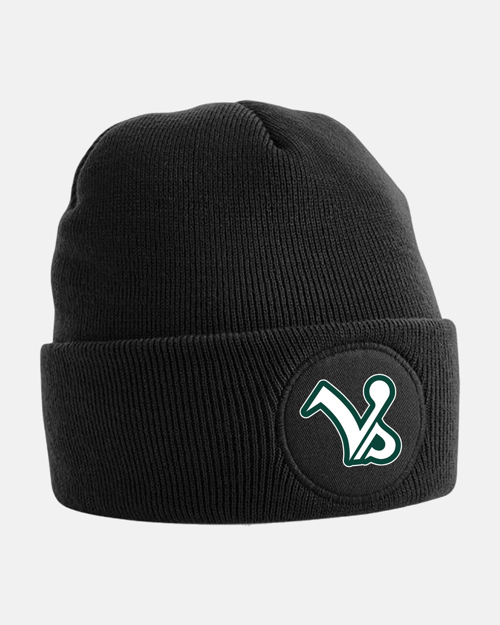 Diamond Pride Circle Patch Beanie „Kufstein Vikings“, VS, schwarz