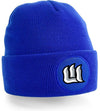 Diamond Pride Circle Patch Beanie "Laufer Wölfe", W, royal blau