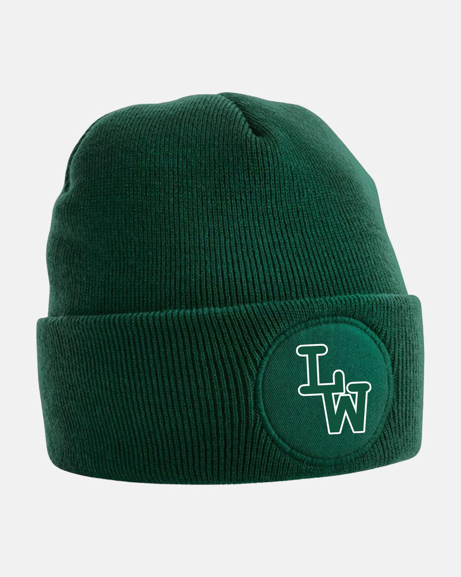 Diamond Pride Circle Patch Beanie "Leipzig Wallbreakers", LW, dunkelgrün