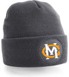 Diamond Pride Circle Patch Beanie "Munich Caribes", MC, dunkelgrau