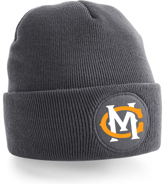 Diamond Pride Circle Patch Beanie "Munich Caribes", MC, dunkelgrau