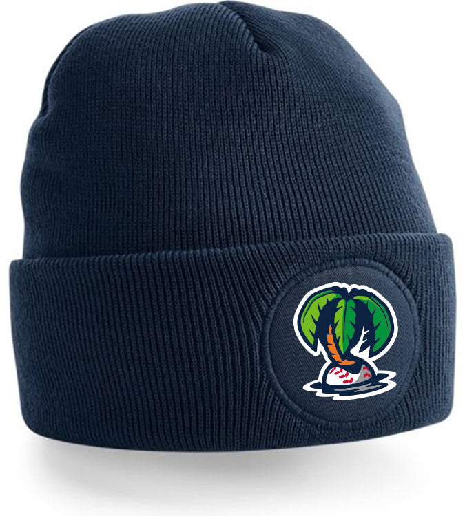 Diamond Pride Circle Patch Beanie "Munich Caribes", Palme, navy blau