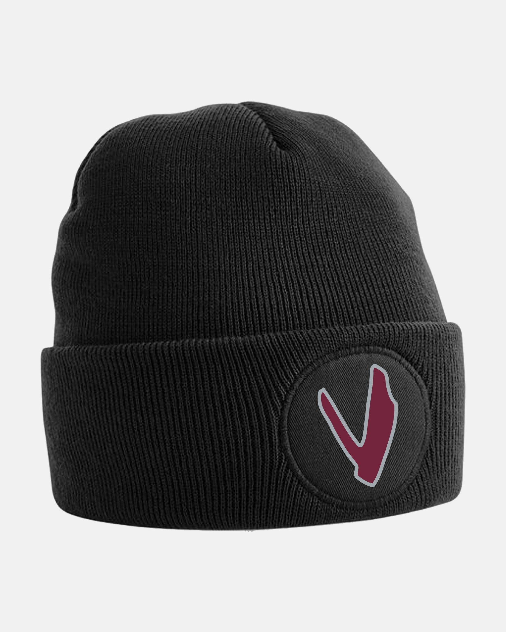 Diamond Pride Circle Patch Beanie "Wesseling Vermins", V, schwarz