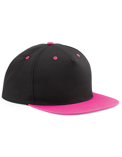 Diamond Pride Contrast Fan Snapback Cap, schwarz-pink-DIAMOND PRIDE