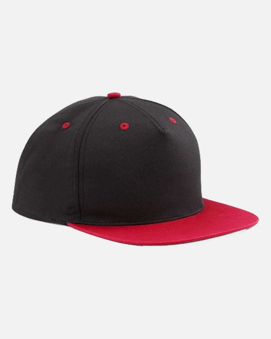 Diamond Pride Contrast Fan Snapback Cap, schwarz-rot-DIAMOND PRIDE