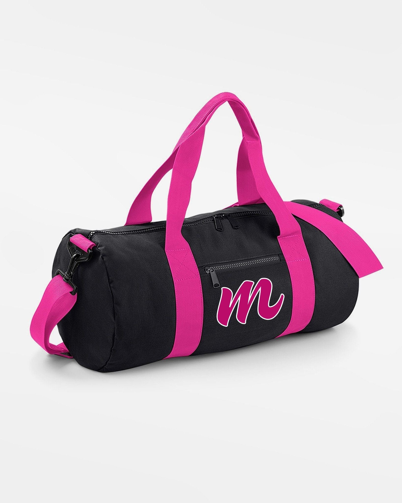 Diamond Pride Duffle GymBag "Bonn Magentics", M, schwarz-pink-DIAMOND PRIDE