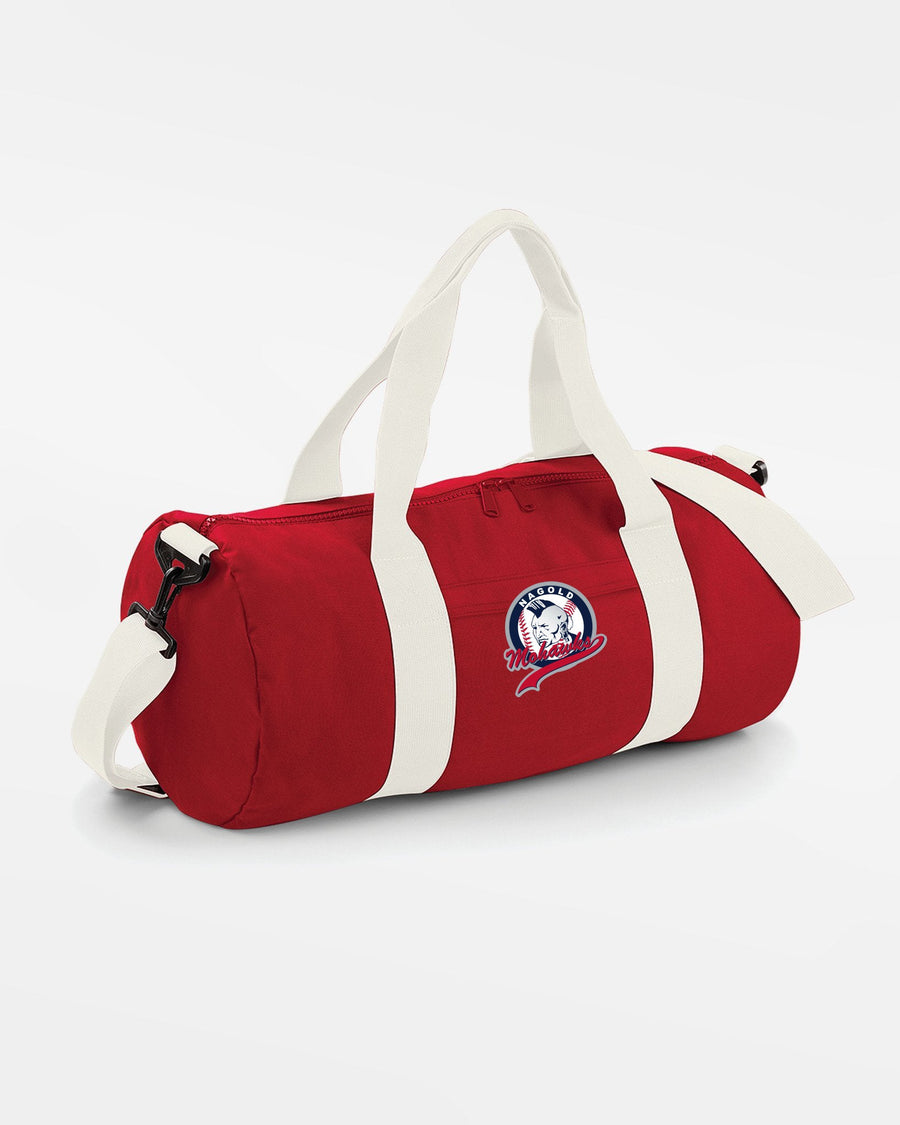 Diamond Pride Duffle GymBag "Nagold Mohawks", Crest, rot - weiss-DIAMOND PRIDE