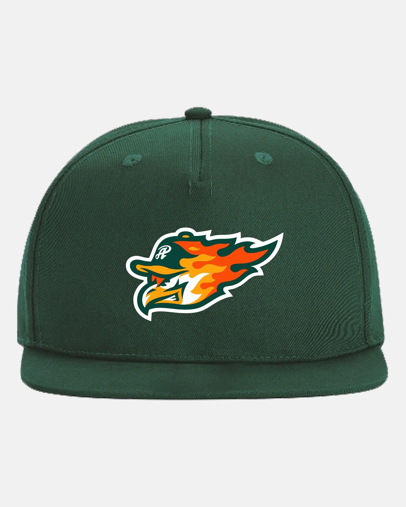 Diamond Pride Fan Snapback Cap "Attnang Athletics", Head, dunkelgrün-DIAMOND PRIDE