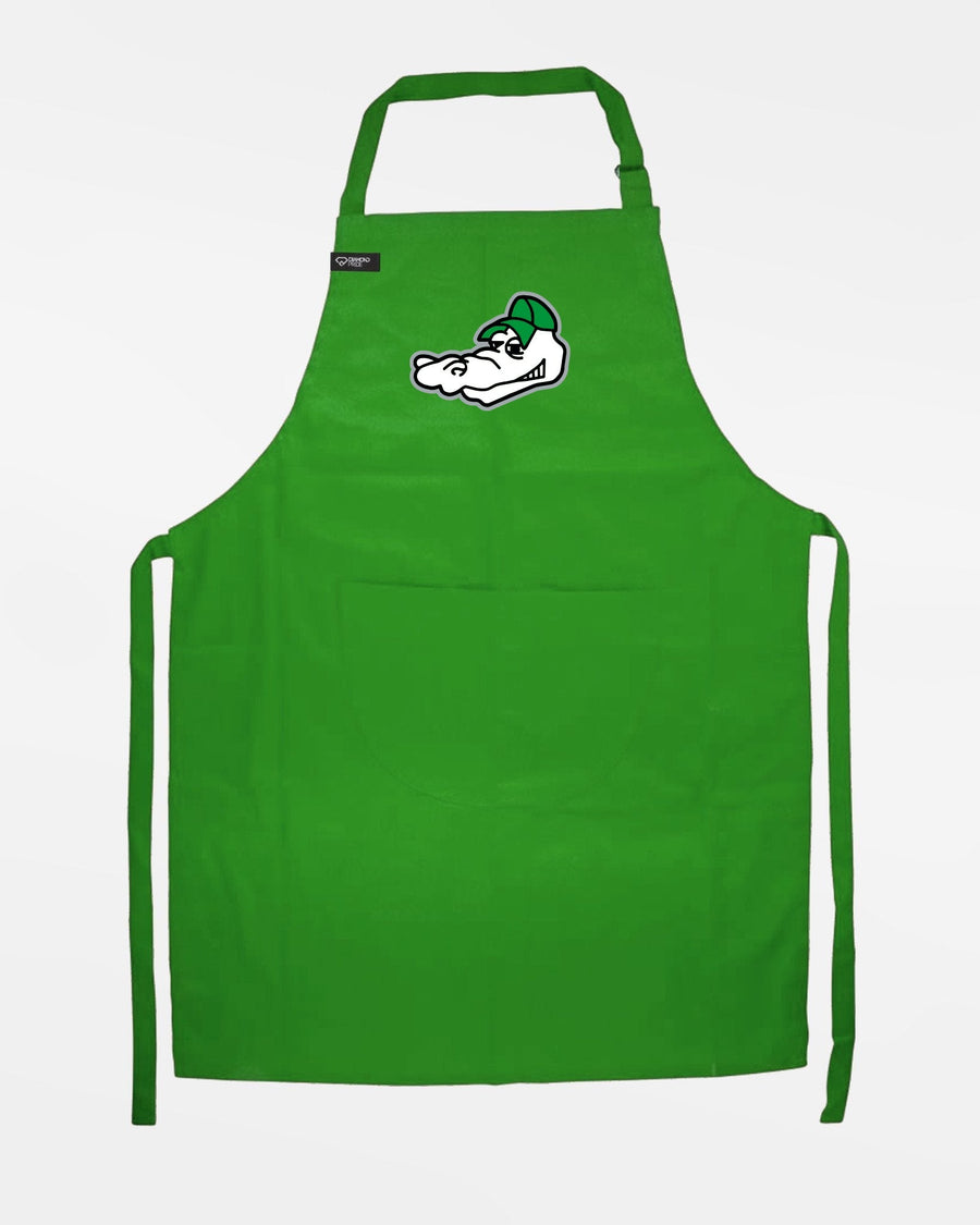 Diamond Pride Grillschürze & Kochschürze "Augsburg Gators", Head, kelly grün-DIAMOND PRIDE