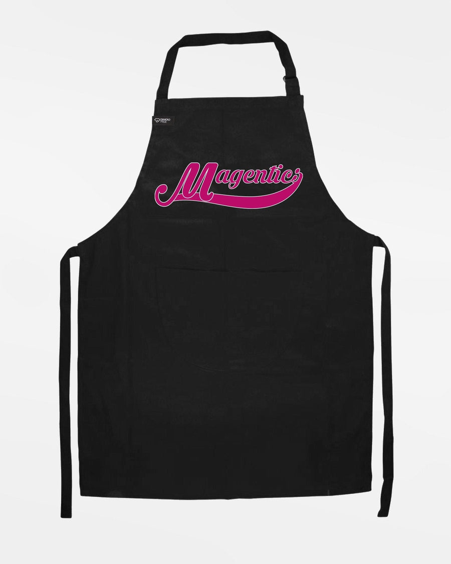 Diamond Pride Grillschürze & Kochschürze "Bonn Magentics", Magentics, schwarz-DIAMOND PRIDE