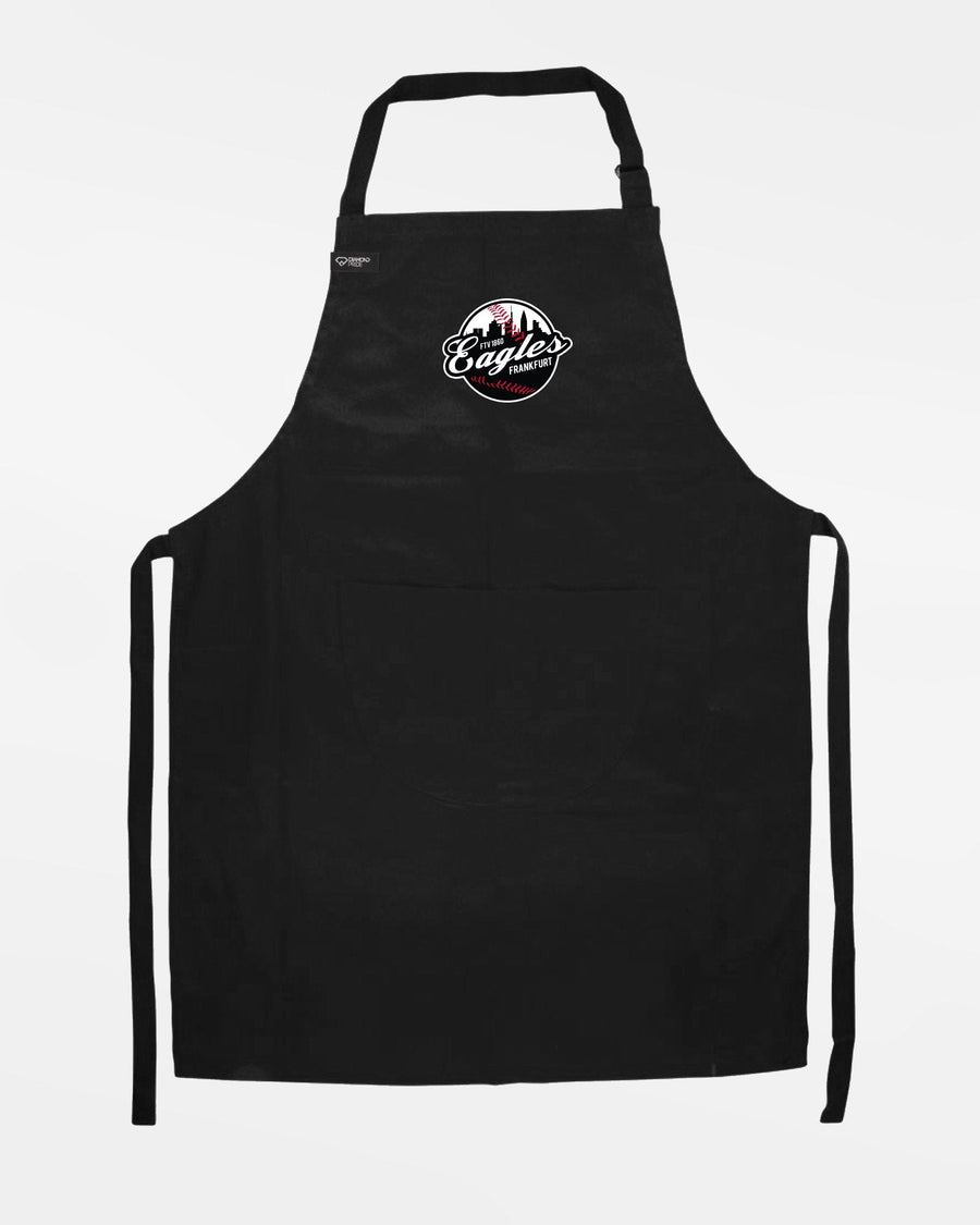 Diamond Pride Grillschürze & Kochschürze "Frankfurt Eagles", Crest, schwarz-DIAMOND PRIDE