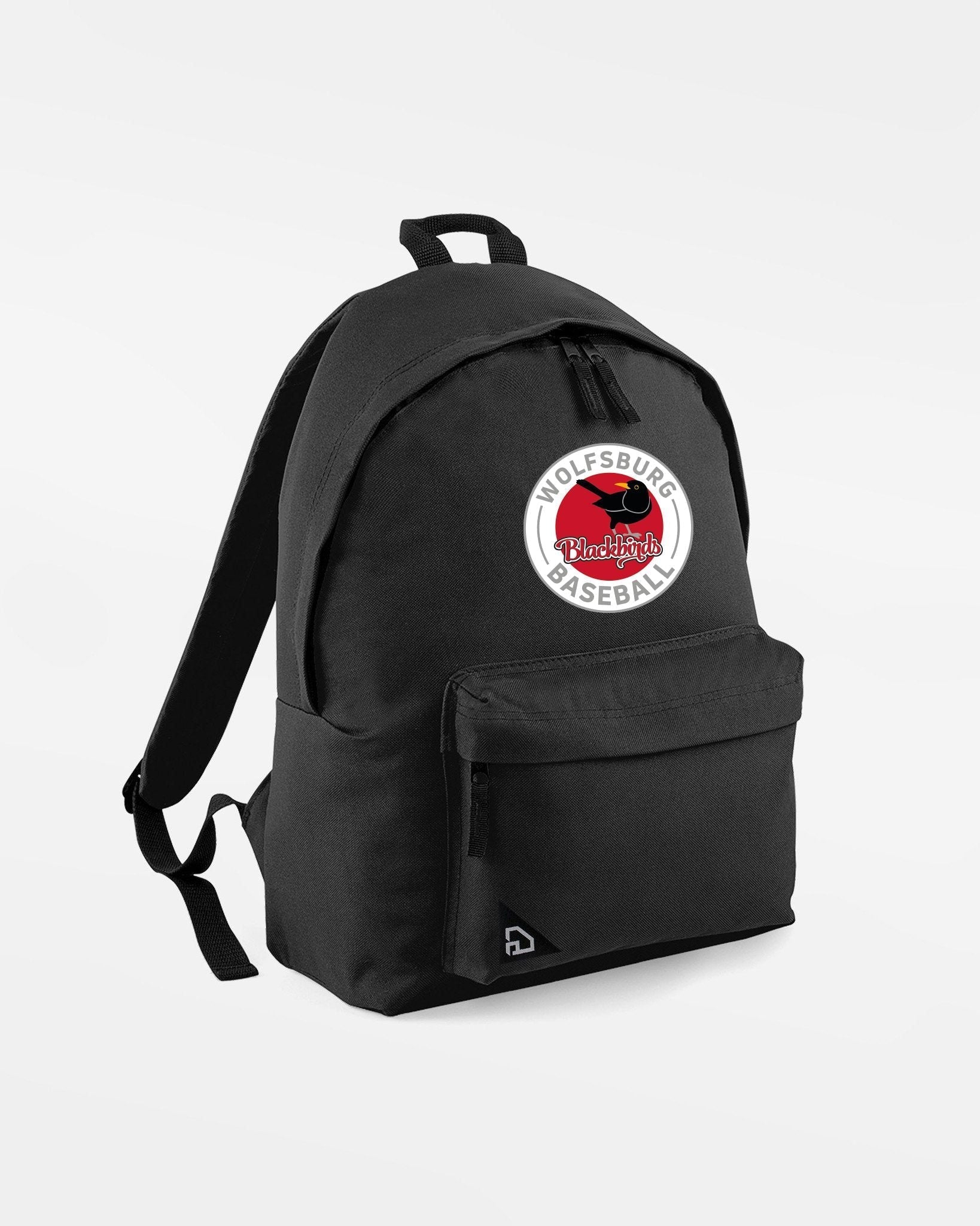 Diamond Pride Junior Basic Rucksack "Wolfsburg Blackbirds", Crest, schwarz-DIAMOND PRIDE