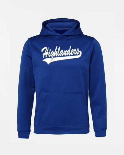 Diamond Pride Kids Basic Functional Hoodie "Gramastetten Highlanders", Highlanders, royal blau-DIAMOND PRIDE