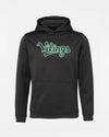 Diamond Pride Kids Basic Functional Hoodie „Kufstein Vikings“, Script, schwarz-DIAMOND PRIDE