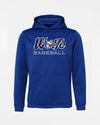 Diamond Pride Kids Basic Functional Hoodie "Laufer Wölfe", Wölfe Baseball, royal blau-DIAMOND PRIDE