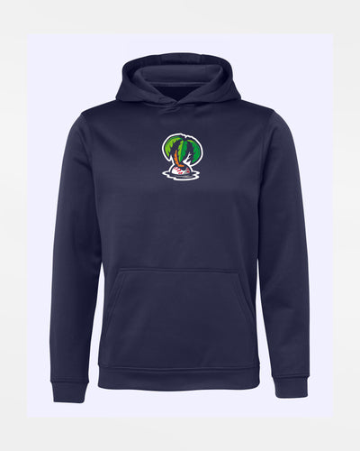 Diamond Pride Kids Basic Functional Hoodie "Munich Caribes", Palme, navy blau-DIAMOND PRIDE