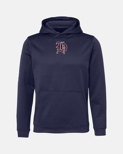 Diamond Pride Kids Basic Functional Hoodie "Tübingen Hawks", H, navy blau-DIAMOND PRIDE