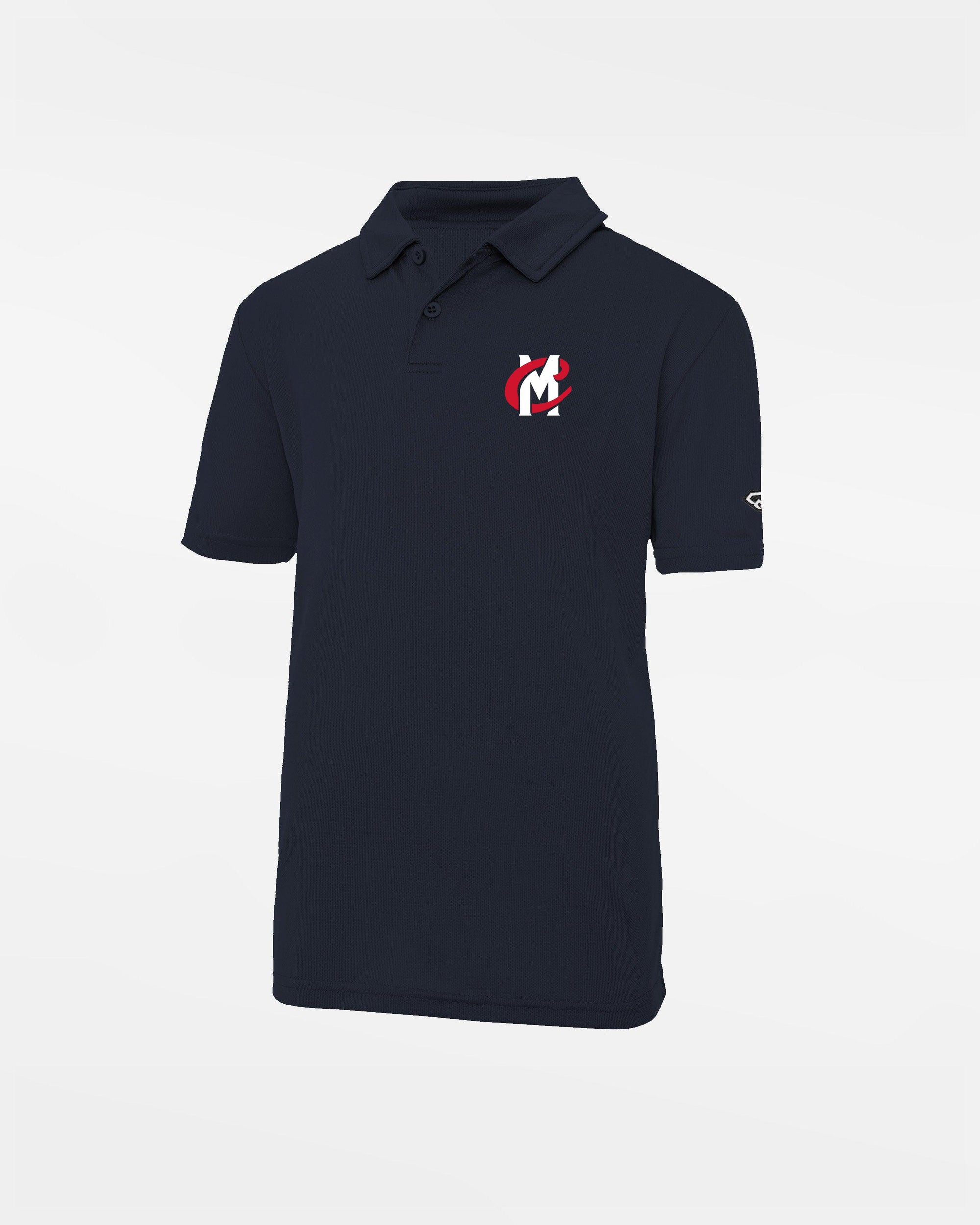 Diamond Pride Kids Basic Functional Polo-Shirt "Mühldorf Cubs", MC, navy blau-DIAMOND PRIDE