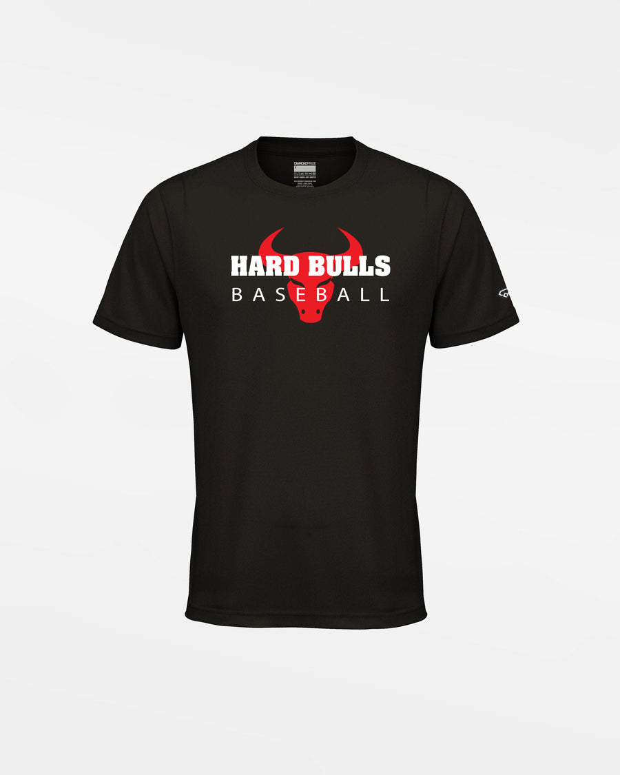 Diamond Pride Kids Basic Functional T-Shirt "Hard Bulls", Baseball, schwarz-DIAMOND PRIDE
