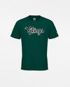 Diamond Pride Kids Basic Functional T-Shirt "Kufstein Vikings", Script, dunkelgrün-DIAMOND PRIDE