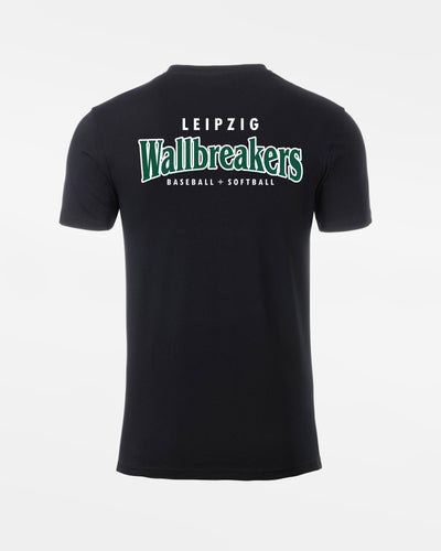 Diamond Pride Kids Basic Functional T-Shirt "Leipzig Wallbreakers", Crest & Primary Logo, schwarz-DIAMOND PRIDE