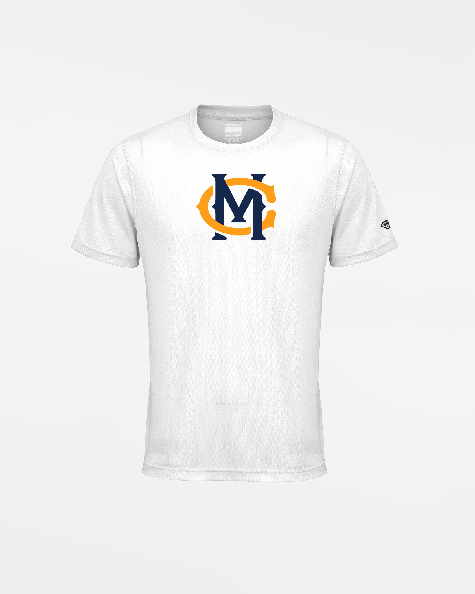 Diamond Pride Kids Basic Functional T-Shirt "Munich Caribes", MC, weiss-DIAMOND PRIDE