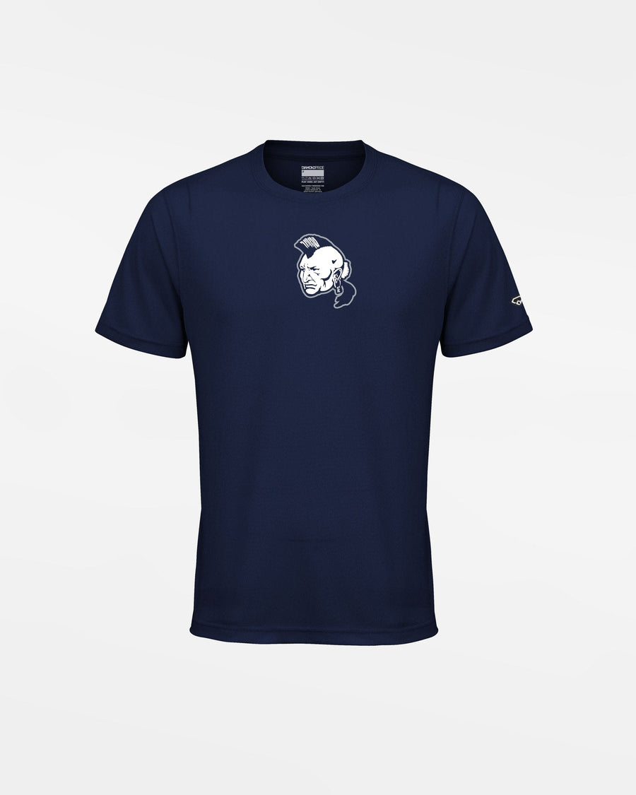 Diamond Pride Kids Basic Functional T-Shirt "Nagold Mohawks", Head, navy blau-DIAMOND PRIDE