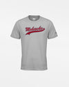 Diamond Pride Kids Basic Functional T-Shirt "Nagold Mohawks", Script, grau-DIAMOND PRIDE