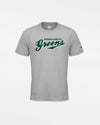 Diamond Pride Kids Basic Functional T-Shirt "Niederlamitz Greens", Script, grau-DIAMOND PRIDE