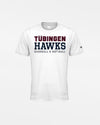 Diamond Pride Kids Basic Functional T-Shirt "Tübingen Hawks", Primary Logo, weiss-DIAMOND PRIDE