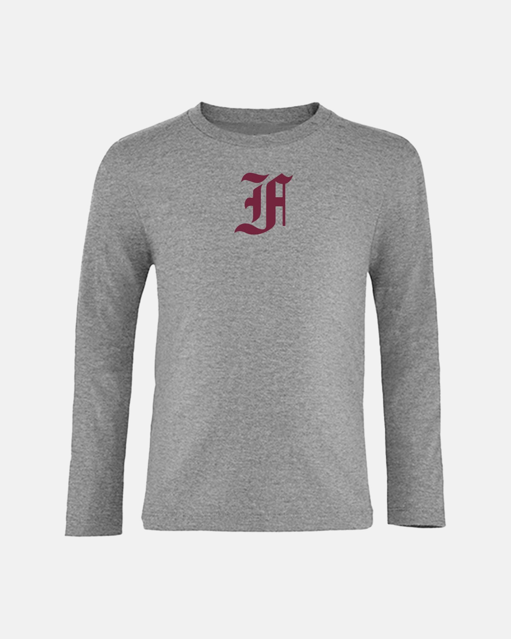 Diamond Pride Kids Longsleeve Shirt "Berlin Flamingos", F, heather grau-DIAMOND PRIDE