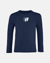 Diamond Pride Kids Longsleeve Shirt "Braunschweig 89ers", B, navy blau-DIAMOND PRIDE