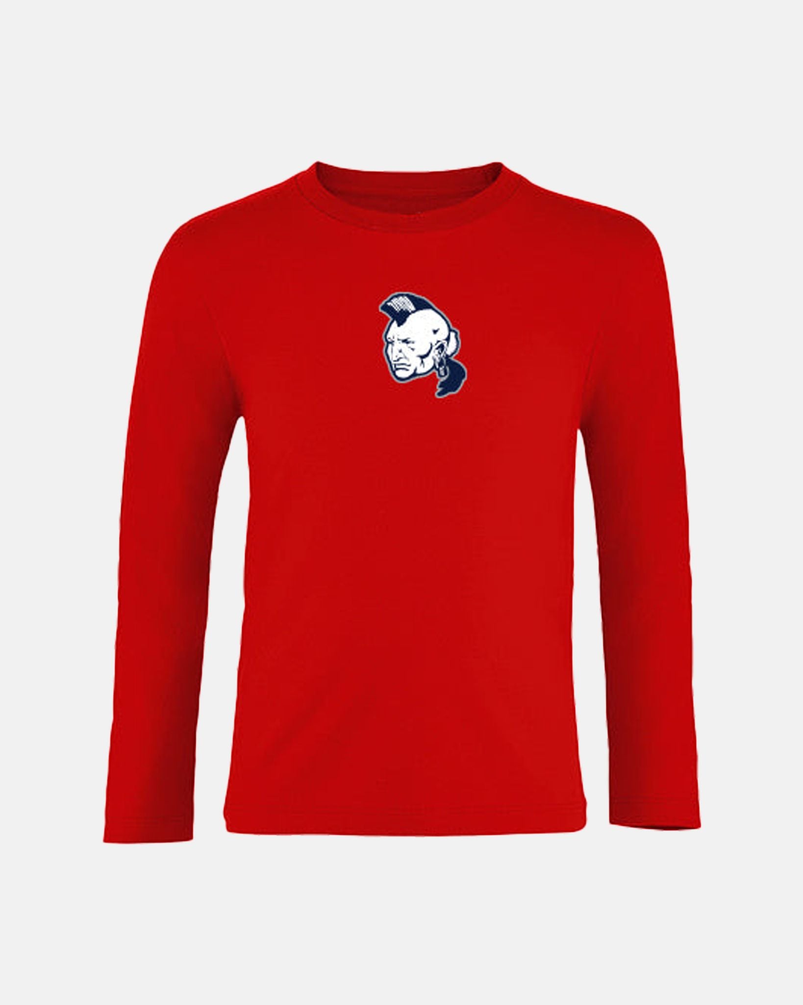 Diamond Pride Kids Longsleeve Shirt "Nagold Mohawks", Head, rot-DIAMOND PRIDE