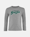 Diamond Pride Kids Longsleeve Shirt "Niederlamitz Greens", heather grau-DIAMOND PRIDE